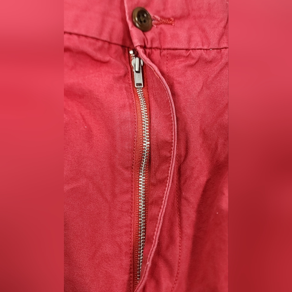 💪 NAUTICA RIGGER CLASSIC FIT MEN'S SHORTS SIZE 36, RED 💪 - Picture 6 of 10